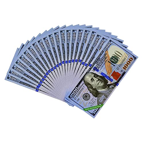 Ancestor Money con Tarjeta de Crédito, 400 Piezas Joss Paper Ancestor Money - Billetes de Banco Del Infierno de 1000 Dólares, Fortalece la Conexión con Tus Antepasados, Trae Buena Suerte Y Riqueza