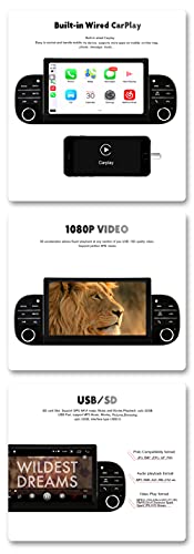 Android 11.0 Built-in Wired Carplay DSP Bluetooth Quad Core GPS Navigation Car DVD Player Multimedia For FIAT Panda 2013-2020 Vehicle Radio Head Unit