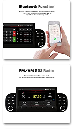 Android 11.0 Built-in Wired Carplay DSP Bluetooth Quad Core GPS Navigation Car DVD Player Multimedia For FIAT Panda 2013-2020 Vehicle Radio Head Unit