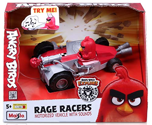 Angry Birds Rage Racers - Vehículo motorizado con Sonidos