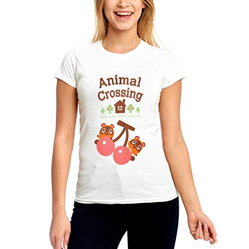 Animal Camiseta de Mujer Crossing Rip and Drag algodón Blanco - XXL