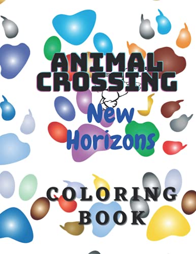 Animal Crossing New Horizons Coloring Book: Coloring for adult, animal crossing, Coloring book, New Horizon, Funny Design, Coloring books for Kids, ... Wonder Spot Differences, 58 pages, 8.5*11 in