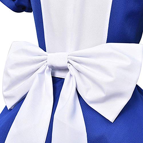 Anime Alice: Madness Returns Cosplay Disfrac,Lolita Maid Dress utilizado para las mujeres Halloween Navidad Carnaval fiesta temática Cosplay conjunto completo