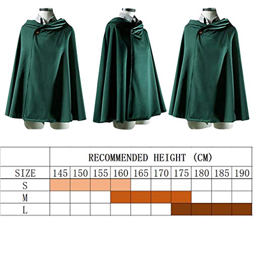 Anime Cosplay Hombre The Wings of Freedom Hoodie Shingeki no Kyojin Cape