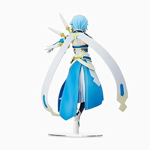 Anime Figur Sega Sword Art Online Alicization Göttin Yuuki Asuna Stacia Leafa Terraria Sinon Solus PVC Actionfigur Sammlermodell Spielzeugpuppe Weihnachtsgeschenke 23Cm