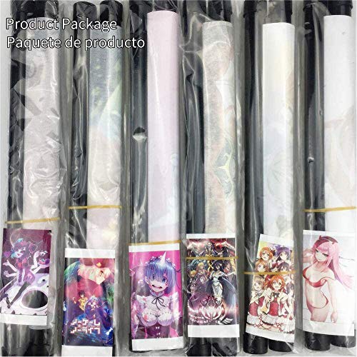 Anime Scroll Paintings Cartoon Characters Hanging Poster Home Decor Wall Poster Painting One Punch Man