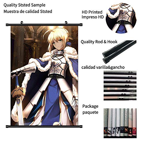 Anime Scroll Paintings Cartoon Characters Hanging Poster Home Decor Wall Poster Painting One Punch Man