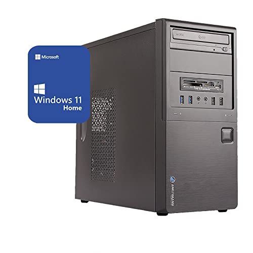 Ankermann Business Office Work V2 PC AMD Athlon 3000G MSI A320M-A Pro MAX Radeon Vega 3 16GB RAM 500GB M.2 SSD Win 11 WiFi