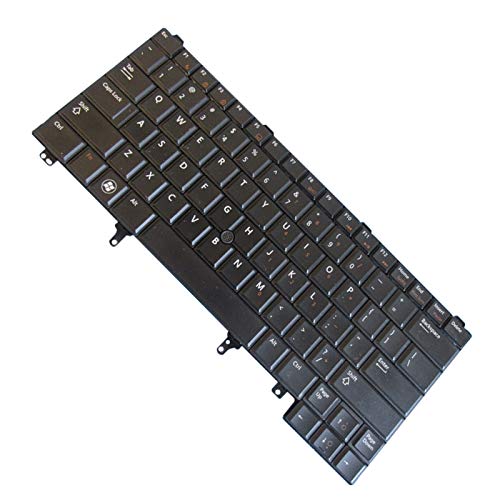 ANLV Versión de EE.UU. Teclado portátil para Dell Latitude E6320 E6230 E5420 E6330 E6440 E6430 - Negro, Ordenadores portátiles