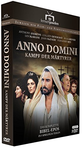Anno Domini (A.D.) - Kampf der Märtyrer - Das komplette Bibel-Epos in 5 Teilen (Fernsehjuwelen) [5 DVDs] [Alemania]