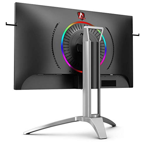 AOC Monitor AGON AG273QZ - 27" QHD (1560x1440, 240 Hz,  0.5 ms, TN, FreeSync Premium Pro, 400 cd/m, HDMI 2x2.0, Displayport 2x1.4) Negro, plata