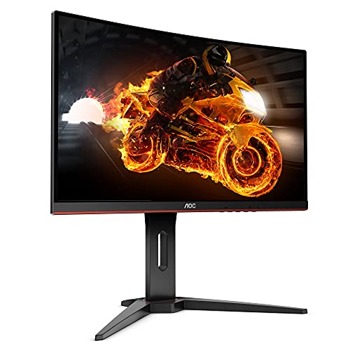 AOC Monitor Gaming C27G1 - 32" Curved 1800R, QHD, 144Hz, VA, 1ms, FreeSync Premium, 2560x1440, 300 cd/m, HDMI 1x1.4 / 1x2.0, Displayport 1x1.2