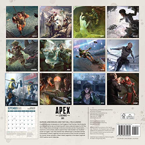 Apex Legends 2021 Calendar