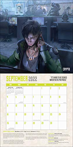 Apex Legends 2022 Wall Calendar
