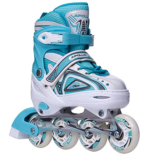 Apollo Super Blades X Pro, tamaño S,M,L, Inline Skates con Ruedas Luminosas LED