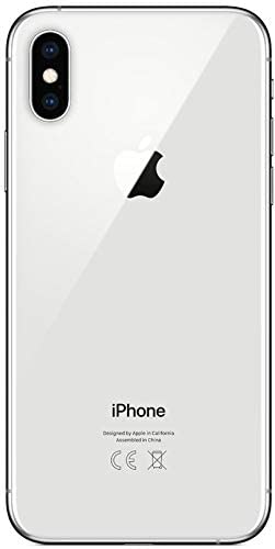 Apple iPhone XS MAX, 64GB, Plata - Desbloqueado (Renovado Premium)