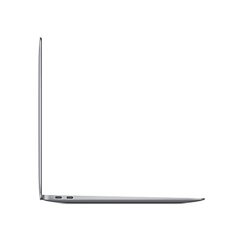 Apple Ordenador PortáTil MacBook Air (2020): Chip M1 de Apple, Pantalla Retina de 13 Pulgadas, 8 GB de RAM, SSD de 512 GB, Teclado retroiluminado, cáMara FaceTime HD, Sensor Touch ID, Gris Espacial