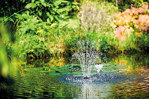 AQUANIQUE Bomba de Fuente FP 450, 10m Cable para Uso en Exteriores, 420 l/h, para Fuentes de jardín y Juegos de Agua