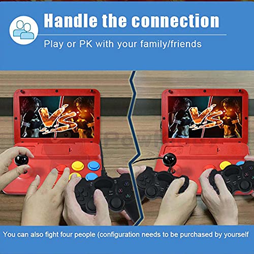 Arcade Game Console 10 Pulgadas Mini Consola de Juegos Portátil 3000 Juegos Incorporados Compatibilidad con PS, GB, FC, FBA, CPS, SFC, GG, NEOGEO, MD, GBC, GBA emulador