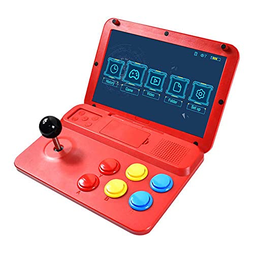 Arcade Game Console 10 Pulgadas Mini Consola de Juegos Portátil 3000 Juegos Incorporados Compatibilidad con PS, GB, FC, FBA, CPS, SFC, GG, NEOGEO, MD, GBC, GBA emulador