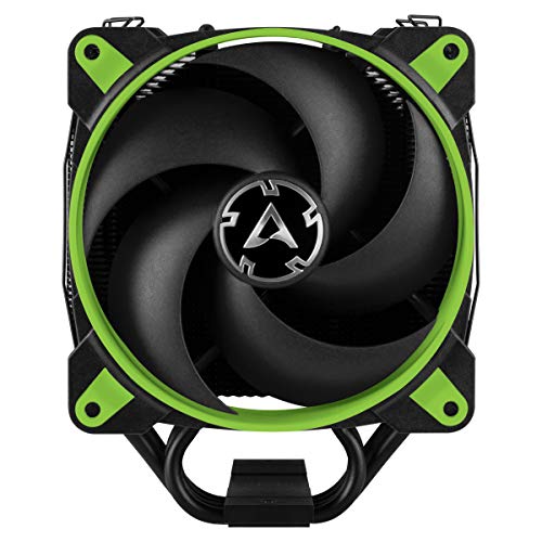 ARCTIC Freezer 34 eSports DUO - Ventola de CPU, Enfriador de CPU Push-Pull, Motor Silencioso, Desde 200 hasta 2100 Rpm, 2 Ventiladores PWM 120mm – Verde