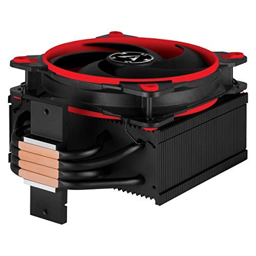 ARCTIC Freezer 34 eSports - Ventola de CPU, Enfriador de CPU Push-Pull, Intel: 2066, 2011(-3), 1155, 1151, 1150, 1200; AMD: AM4, 200-2100 RPM, Ventilador PWM 120 mm, CPU Cooler - Rojo