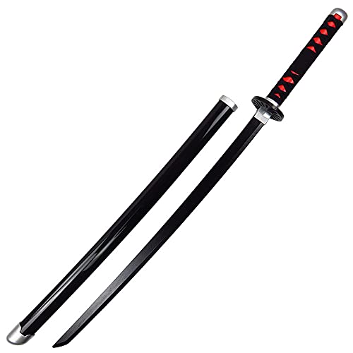 Arma Demon Slayer Blade Cos Espada Samurái Kamado Tanjiro Espada De Anime De Cosplay De Madera Juguete Arma Decorativa