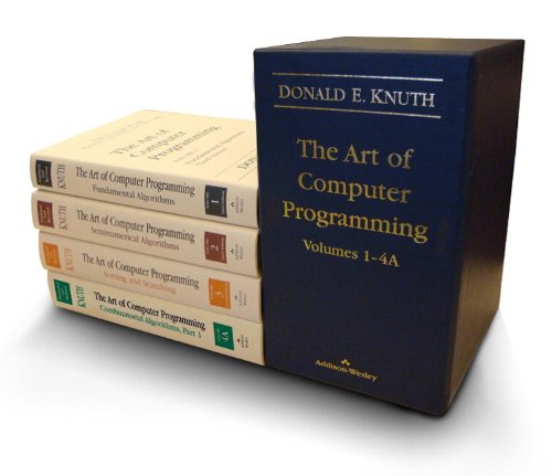 Art of Computer Programming, Volumes 1-4A Boxed Set, The (Box Set)