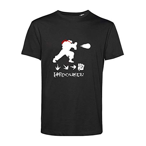 Art T-shirt, Ryu Street Fighter - Camiseta para hombre, Negro , L