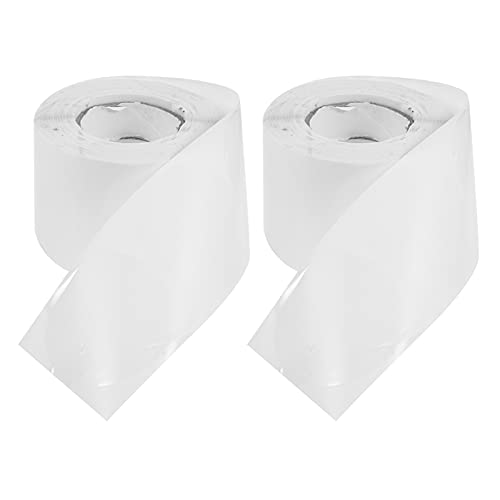 Artibetter 1000 Piezas de Pegatinas Redondas Transparentes Etiquetas Selladoras de Sobres de Correo 50Mm de Sello Circular Transparente Etiquetas para Envolver La Caja de Galletas