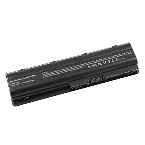 ARyee Batería para portátil Compatible con HP Compaq Presario CQ32 CQ42 CQ56 CQ57 CQ58 CQ62 CQ72 PC portátil HP Pivilion G4 G6 G7 G42 G56 G62 G62 G72 593554-001 (5200mAh 11.1V)