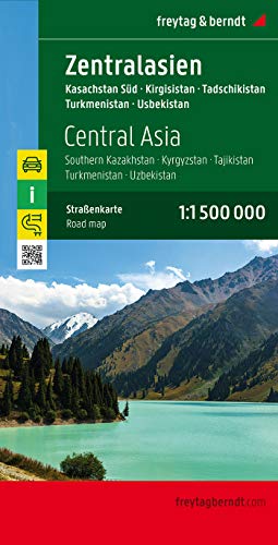 Asia centrale 1:1.500.000: Wegenkaart 1:1 500 000: AK 155 (Auto karte)