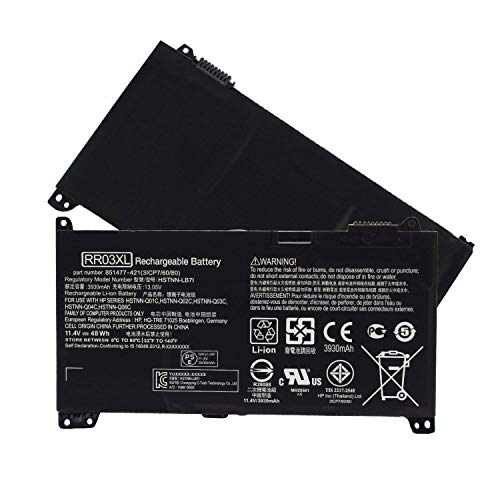 ASKC 11.4V 48Wh RR03XL Laptop Baterías para HP ProBook 430 440 450 455 470 G4 mt20 Series 851477-421 851477-541 851477-831 851610-850 HSTNN-LB7I HSTNN-PB6W