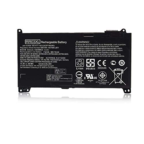 ASKC 11.4V 48Wh RR03XL Laptop Baterías para HP ProBook 430 440 450 455 470 G4 mt20 Series 851477-421 851477-541 851477-831 851610-850 HSTNN-LB7I HSTNN-PB6W