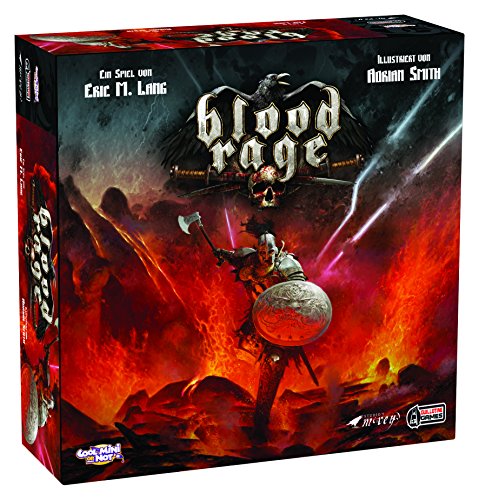 Asmodee Blood Rage, Juego básico, Juego de experimentos, Juego de Estrategia, Alemán