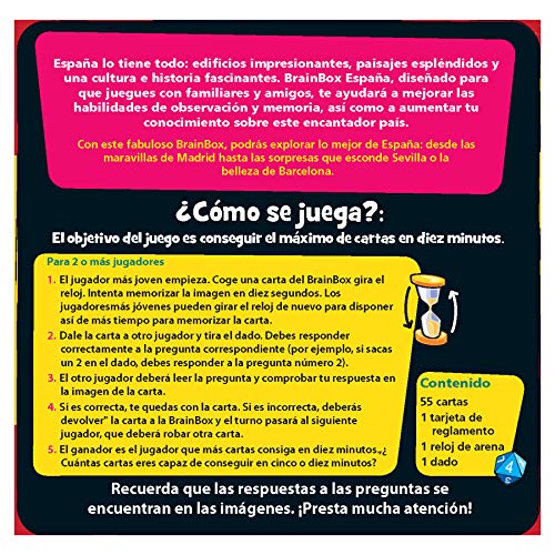 Asmodee BrainBox España - Juego de Mesa en Español, TGG13452