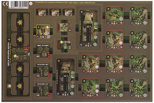 Asmodee – dpcaiuk – Heroes of Normandie – UK Canadian Infantry Platoon Alt