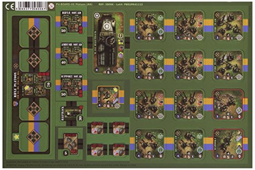 Asmodee DPIPUS Heroes of Normandie US Infantery Platoon Alternativa