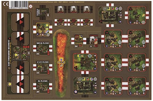 Asmodee – dpwpuk – Heroes of Normandie – UK British Weapon Platoon Alt – 58010
