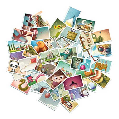 Asmodee- Juego de Cartas Contrast, Color (ADEPMCT0001)