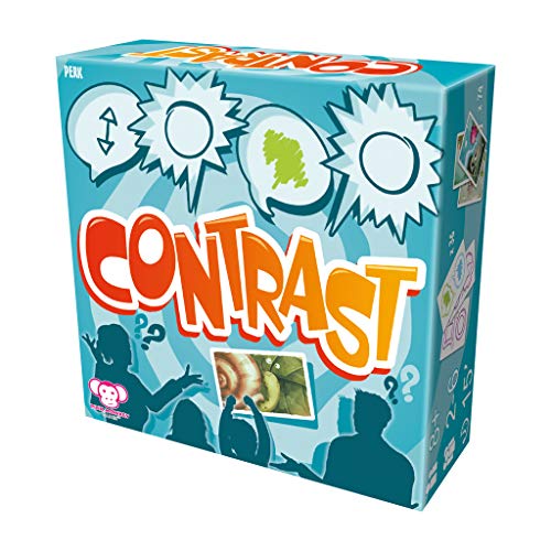 Asmodee- Juego de Cartas Contrast, Color (ADEPMCT0001)
