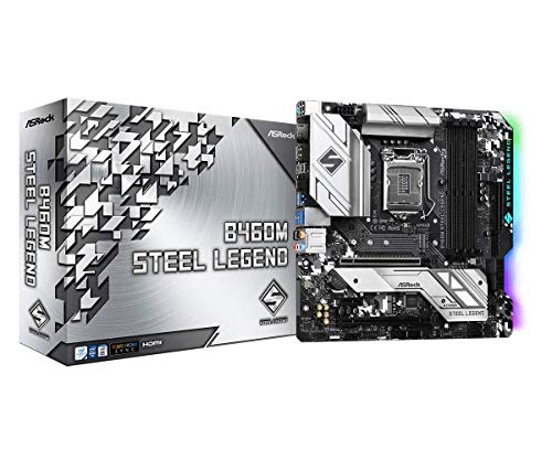 ASROCK B460M Steel Legend Soporta 10th Gen Intel® CoreTM Processors(Socket 1200) Placa Base