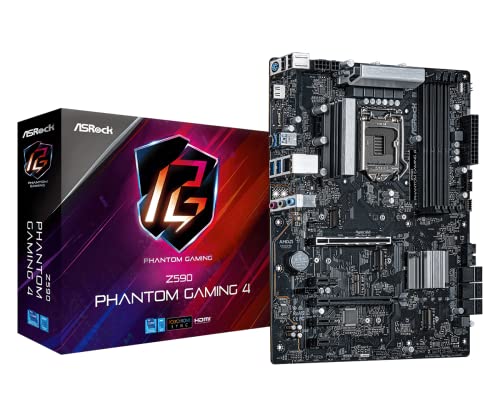 ASROCK Z590 Phantom Gaming 4 ATX Intel Z590 DDR4 S1200 retai