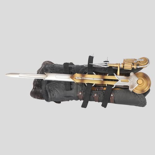 Assassin's Creed 6 Syndicate armas y accesorios 1:1 pulsera de sindicato con flechas de manga Guantes de hoja oculta