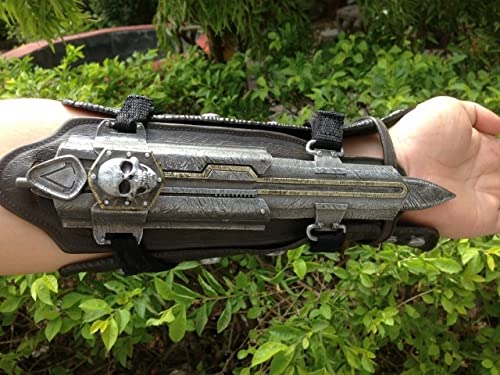 Assassin's Creed 6 Syndicate armas y accesorios 1:1 pulsera de sindicato con flechas de manga Guantes de hoja oculta