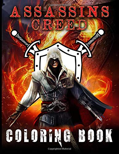 Assassins Creed Coloring Book: Color Wonder Assassins Creed Adult Coloring Books For Men And Women Unofficial