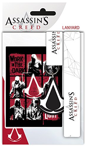 Assassin's Creed GB Eye LTD, Assassins Creed, Logo, Colgadores de identificacion, Multicolor, Standard