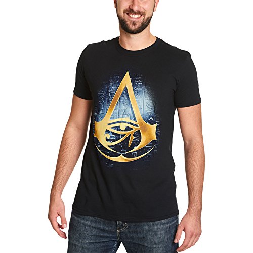 Assassin's Creed: Origins - Eye of Osiris Hombres Camiseta - Negro, Taille:XL