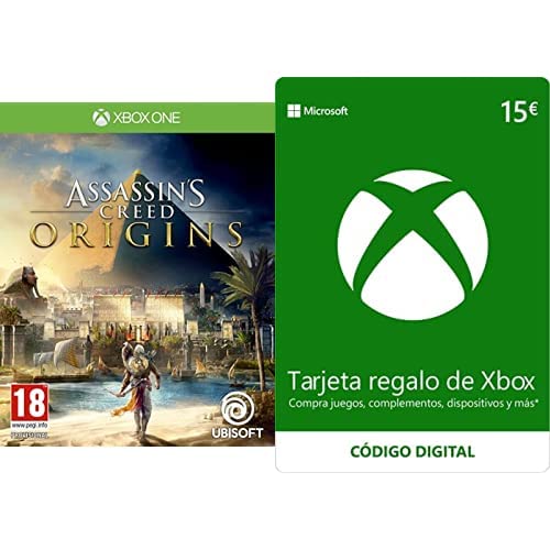 Assassin's Creed Origins & Xbox Live - 15 EUR Tarjeta Regalo