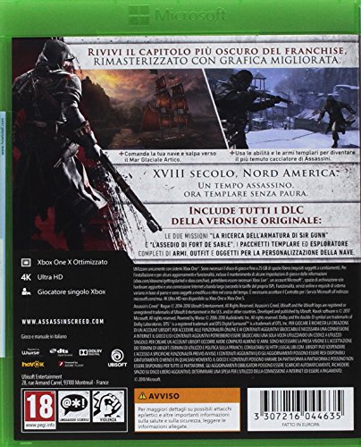 Assassin's Creed Rogue HD - Xbox One [Importación italiana]